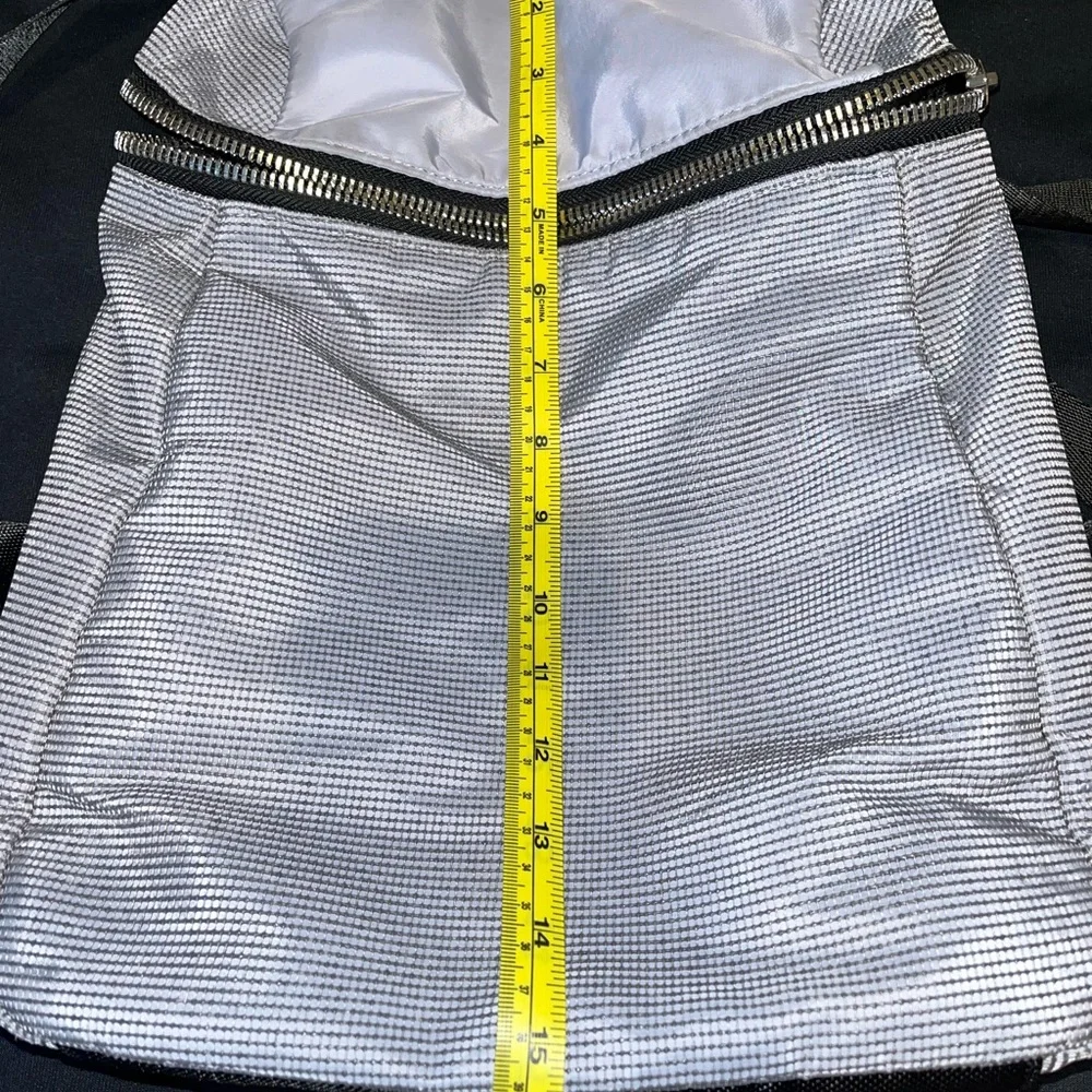 Athleta light gray backpack